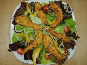 Backhendlsalat